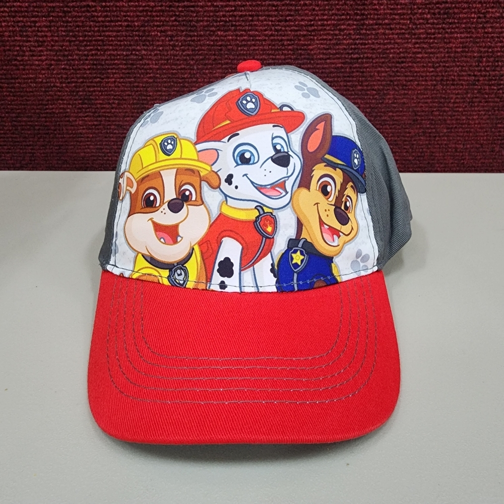 NWT Nickelodeon PAW Patrol Boys Baseball Cap Marshall Chase Rubble Adjustable